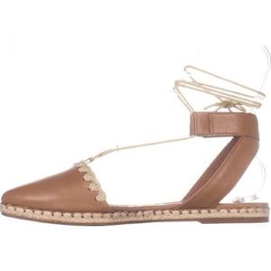 Nine West Unah Pointed Toe Flat Lace Up Shoes
